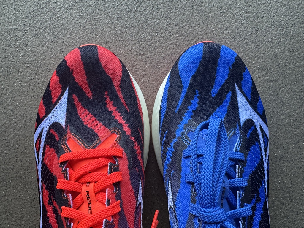 ミズノ ウエーブリベリオンプロ3　tつま先写真