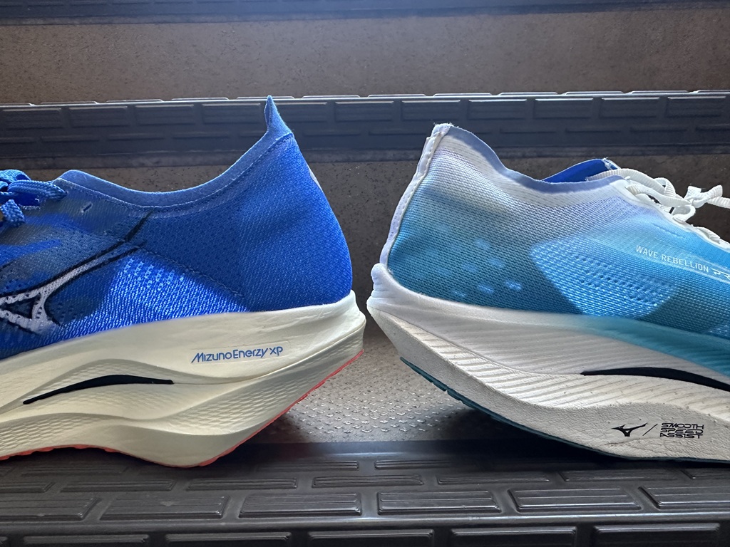 かかと比較 プロ3とプロ2