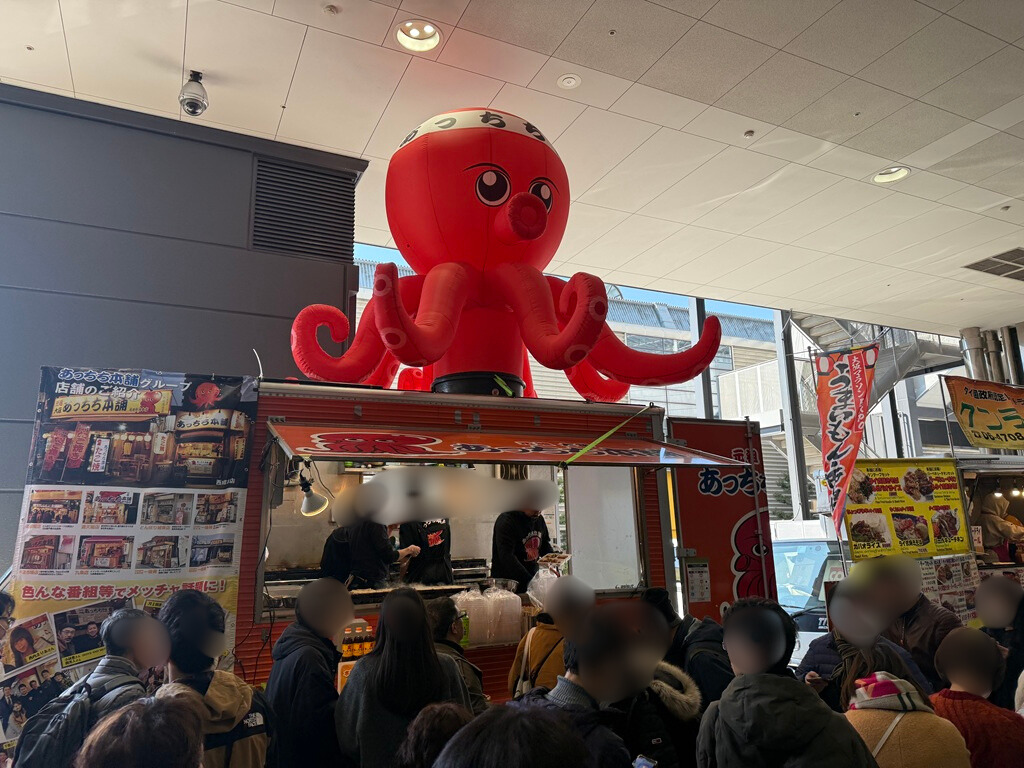 大阪マラソン前日：キッチンカー