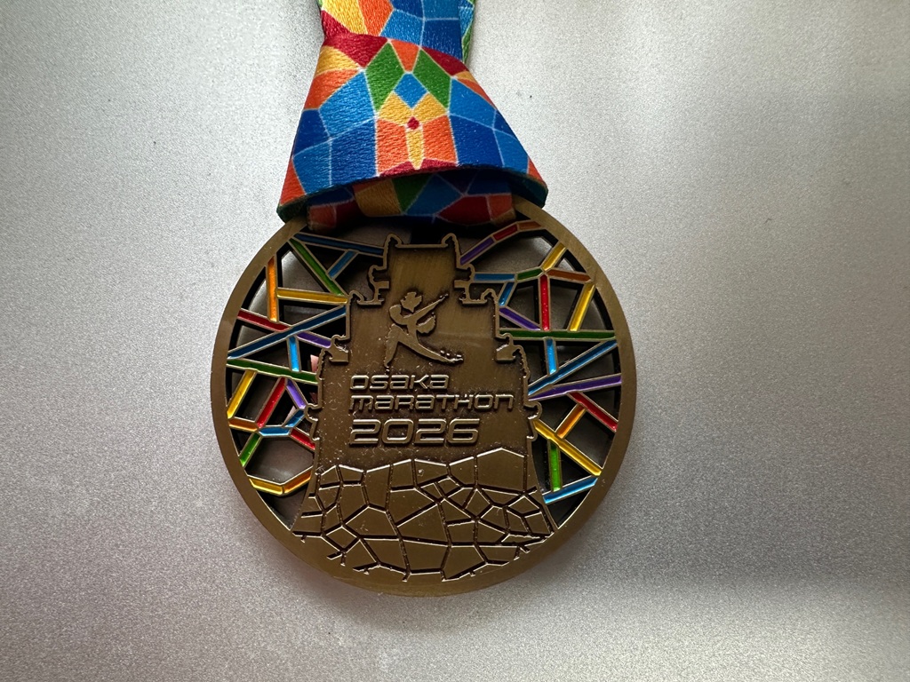 大阪マラソン　メダル
